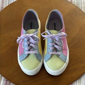 Superga leather sneakers